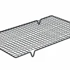 Afkoelrek zwart metaal 40 x 25 cm