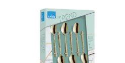 Amefa Koffielepeltjes Felicity 6 stuks Champagne