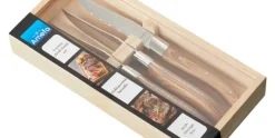 Amefa Steakmessen Royal 4-delig Naturel Hout