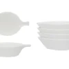 Aperopotje 10 cm vorm blad 4 stuks