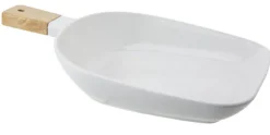 Aperoschaal met houten greep 31 cm x 22 cm Mito