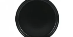 Asia Black pizzabord mat zwart 32,5 cm