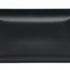 Asia Black rechthoekig bord mat zwart 30x20 cm