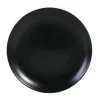 Asia Black rond bord mat zwart 26 cm