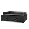 Bakplaat Forge Adour Modern 60 zwart gas