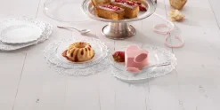 Bakvorm voor 6 Mini Tulband Rood Silicone Lékué