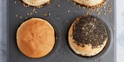 Bakvorm voor 6 Muffins met anti-aanbaklaag