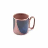 Beker 39cl roze/blauw Paint