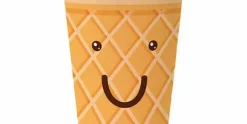 Beker karton 25 cl Icecream set van 8 PAW