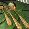 Bestekset Barok 18-delig Gold Antique