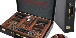 Bestekset in koffer 72-delig Old Dutch Gold