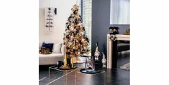 Bijzettafel 2-delig Mat Zwart Metaal Cosy & Home