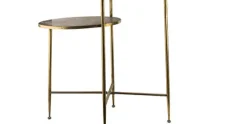 Bijzettafel Goud 79,5 x 50 x 75 cm Cosy & Home