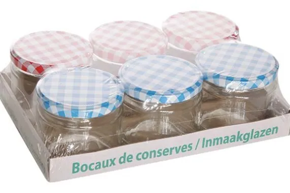 Bokaal met deksel 330ml set van 6