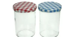 Bokaal met deksel 440ml set van 6