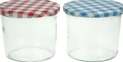 Bokaal met deksel 230ml set van 6