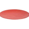 Bord 27 cm rood Cubical