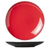 Bord 28 cm rood Finesse