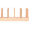 Bordenrek hout voor 6 borden Cosy&Trendy