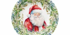 Bord karton 18 cm Christmas set van 8 PAW