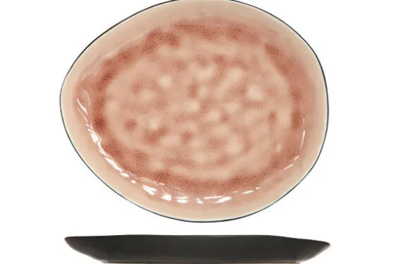 Bord ovaal 19,5 cm Laguna Azzuro Old Rose