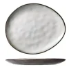 Bord ovaal 19,5 cm Plato glanzend