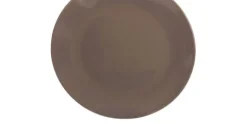 Bord plat 26 cm Serena Taupe glans
