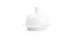 Boterklokje met deksel Appetite White