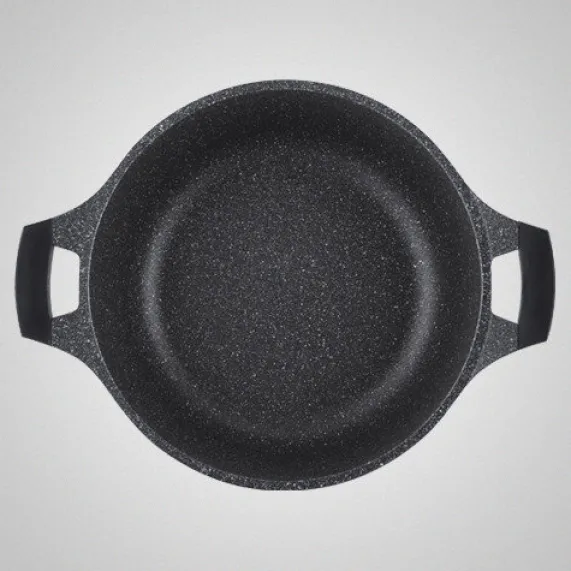 Braadpan 32 cm marmeren coating 9 liter