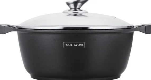 Braadpan 30 cm marmeren coating 7 liter