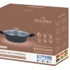 Braadpan laag 34 cm marmeren coating