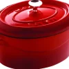 Braadpan mini gietijzer ovaal 0,42 liter Lava Cooking