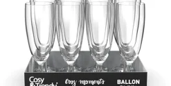 Champagneglas 15 cl set van 12 Ballon