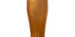 Coca Cola glas 35cl goud Sequin
