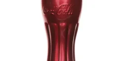 Coca Cola glas 37cl rood
