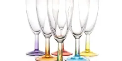 Crazy Colors champagneglas 14cl