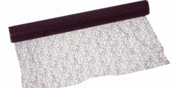 Decostof rol aubergine gaas 40x200cm