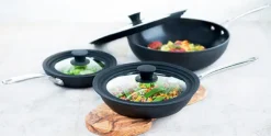 Deksel glas multi diameter 22-24 en 26 cm