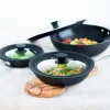 Deksel glas multi diameter 16-18 en 20 cm