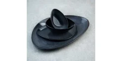 Dessertbord 21cm Black Granite