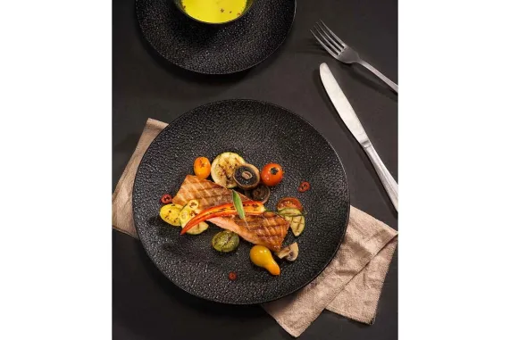 Dessertbord 21,5cm Candy Black
