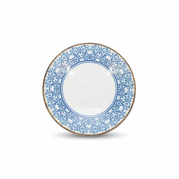 Diep bord 21 cm Azul Blauw