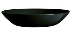 Diep bord 20 cm Diwali Zwart
