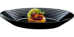 Diep bord 23,5 cm Harena Black