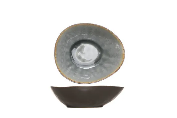 Diep bord 20 cm Laguna Azzuro Blue Grey
