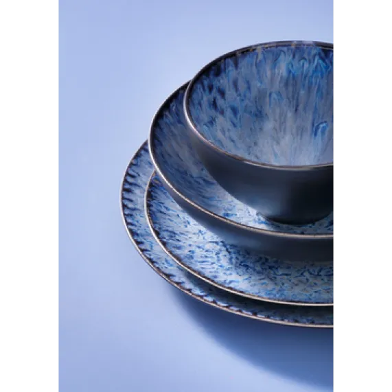Diep bord 21 cm Palmer Lester blauw