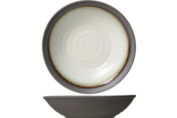 Diep bord 18 cm Stone