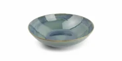 Diep bord Luce blauw 24x7cm