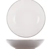 Diep bord rond Vince grijs 20 cm