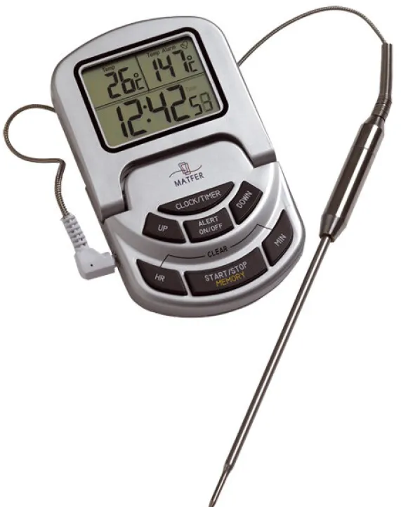 Digitale oventhermometer met sonde
